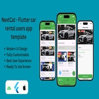 NextCar - Flutter Car Rental User App Template