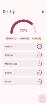 Attendo – Smart Attendance Tracker Android Screenshot 1