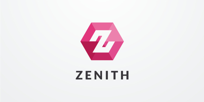 Letter Z Hexagon Geometric Logo Design Vector v10