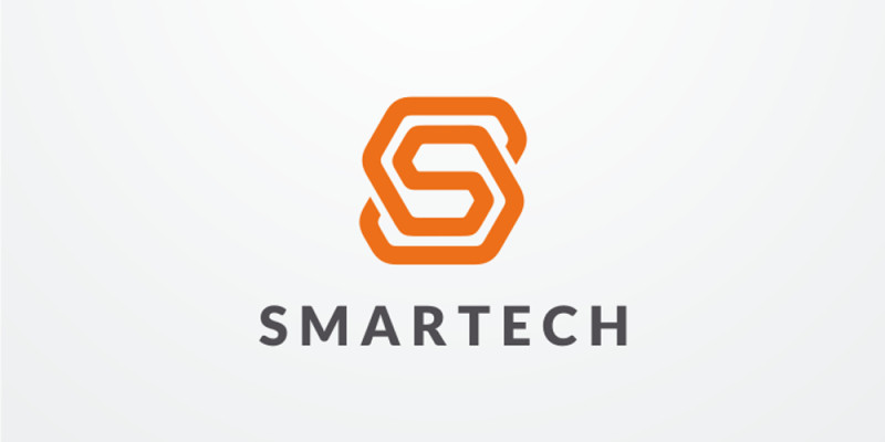 Smartech Abstract Letter S Logo Design Vector v03