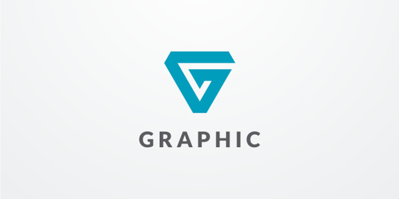 Graphic Letter G Logo Design Vector v.04