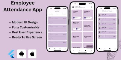 Attendance App - Employee Attendance Flutter App