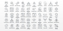 300 Business SEO and Finance Icons Screenshot 2