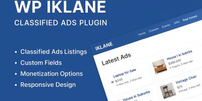 WP IKLANE - Classified Ads WordPress Plugin