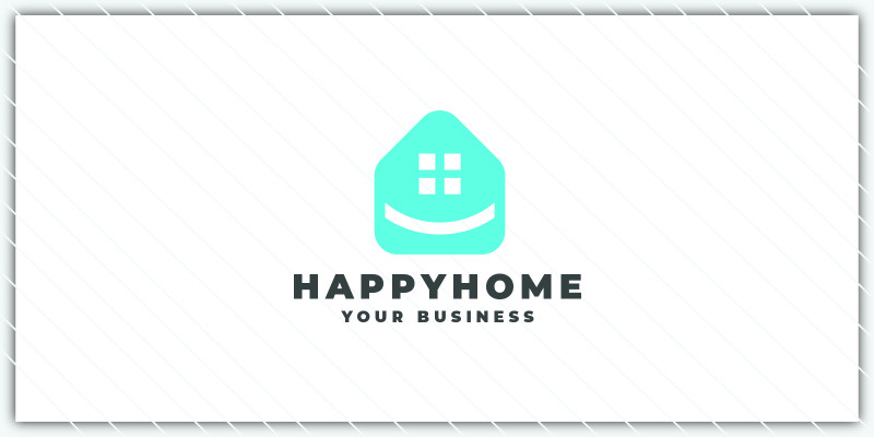 Happy Home Real Estate Pro Logo