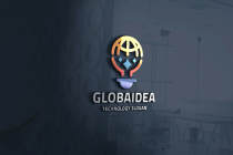 Global Idea Light Bulb Logo Screenshot 1