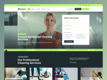 Gleamer Cleaning Nextjs Website Template Screenshot 2