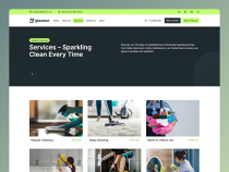 Gleamer Cleaning Nextjs Website Template Screenshot 6