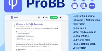 ProBB - The Ultimate Discussion Platform