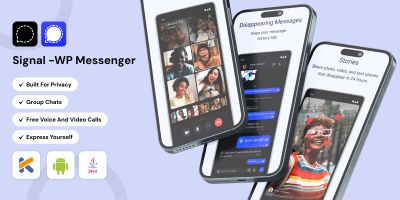 Signal - WP Secure And Encrypted Messenger
