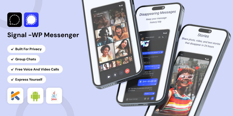 Signal - WP Secure And Encrypted Messenger