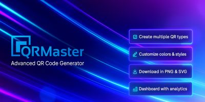 QRMaster - Advanced QR Code Generator Python
