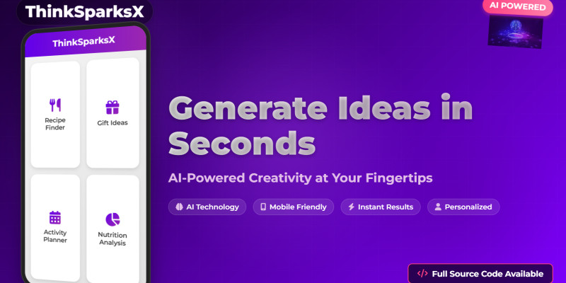 ThinkSparksX - AI-Powered Idea Generator Platform