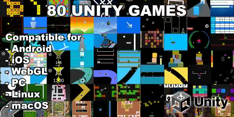 80 Unity Games Bundle