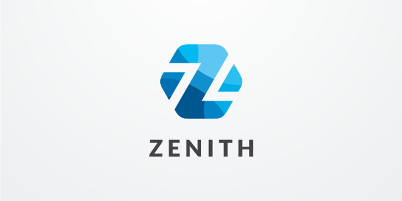 Letter Z Hexagon Logo Design Vector v09