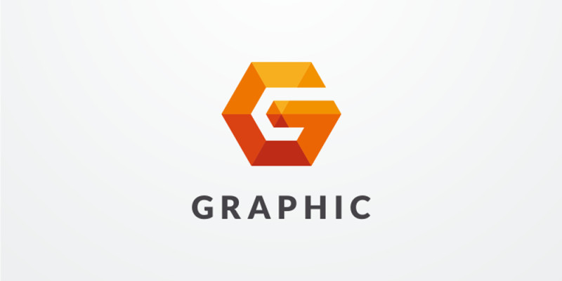 Letter G Hexagon Geometric Logo Design Vector v25
