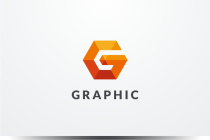 Letter G Hexagon Geometric Logo Design Vector v25 Screenshot 1
