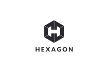 Letter H Hexagon Geometric Logo Design Vector v05 Screenshot 3