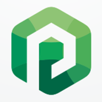 Letter P Hexagon Logo Design Vector v23