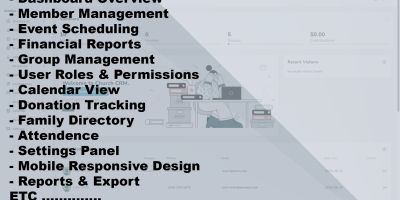 Church Management System - Complete Laravel PHP Sc