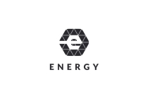 Letter E Hexagon Pixel Logo Design Vector v24 Screenshot 3