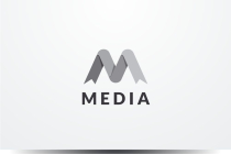 Media Letter M Colorful Logo Design Vector Screenshot 3