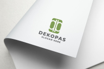 Abstract Letter D and P Shaped Logo Screenshot 2