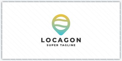 Location and Map Pin Logo
