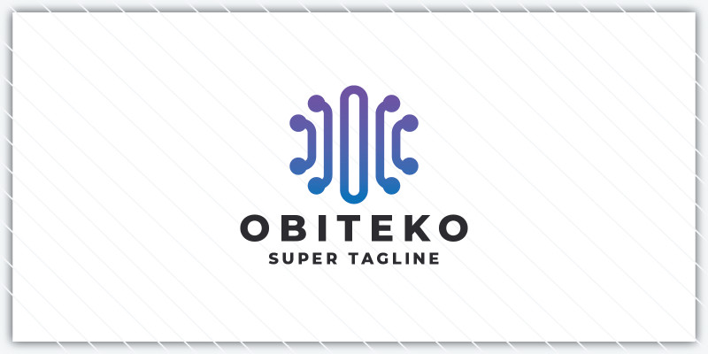 Technology and Data Letter O Logo