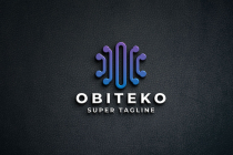 Technology and Data Letter O Logo Screenshot 1