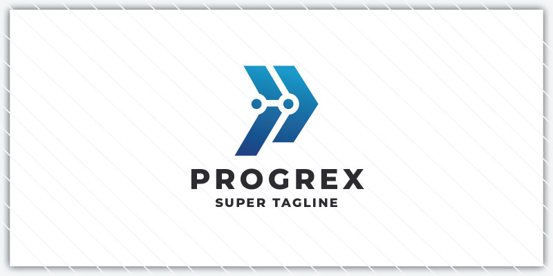 Progress Letter P Logo