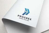 Progress Letter P Logo Screenshot 2