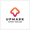 Up Arrow and Modern Logo