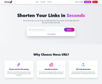 NovaURL – PHP URL Shortener with QR Code Screenshot 9