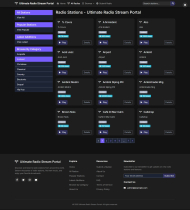 Radio Tune Pro - Radio Streaming Portal PHP Screenshot 2