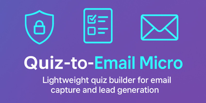 Quiz to Email Micro - WordPress Plugin