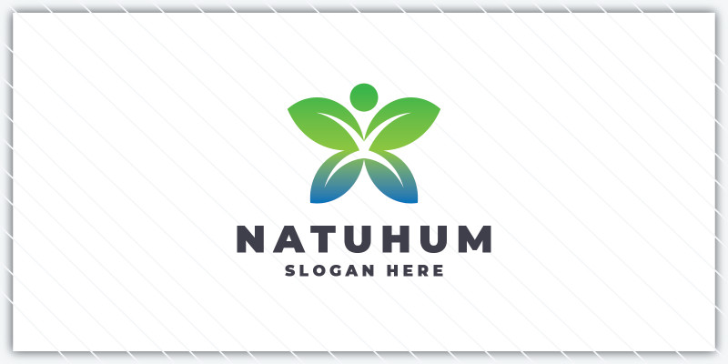 Human and Nature Logo