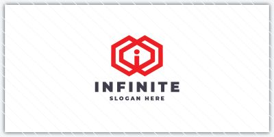 Infinity Letter i Logo