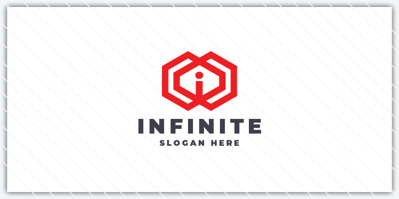 Infinity Letter i Logo