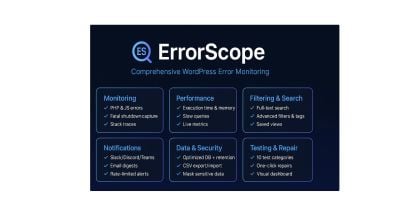 ErrorScope - WordPress Error Monitoring