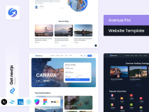 Avenue Pro NextJs Travel Website Template Screenshot 2
