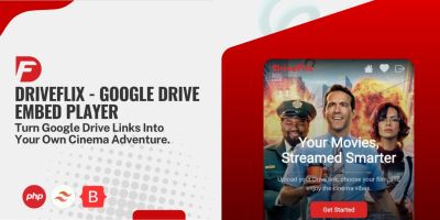 DriveFlix - Google Drive Embed Player