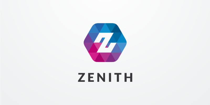 Letter Z Hexagon Pixel Logo Design Vector v.13