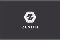 Letter Z Hexagon Pixel Logo Design Vector v.13 Screenshot 2