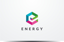 Letter E Hexagon Logo Design Vector v36 Screenshot 1