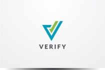Verify Letter V Logo Design Vector Screenshot 1