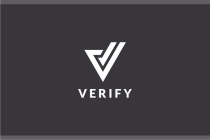 Verify Letter V Logo Design Vector Screenshot 2