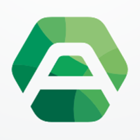 Letter A Hexagon Logo Design Vector v25