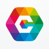 Letter C Hexagon Colorful Logo Design Vector v08