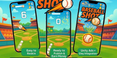 Baseball Shot Mobile Game Unity